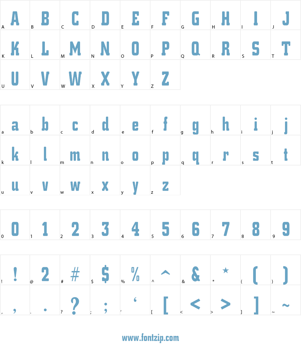 K.O. Activista* Font Character